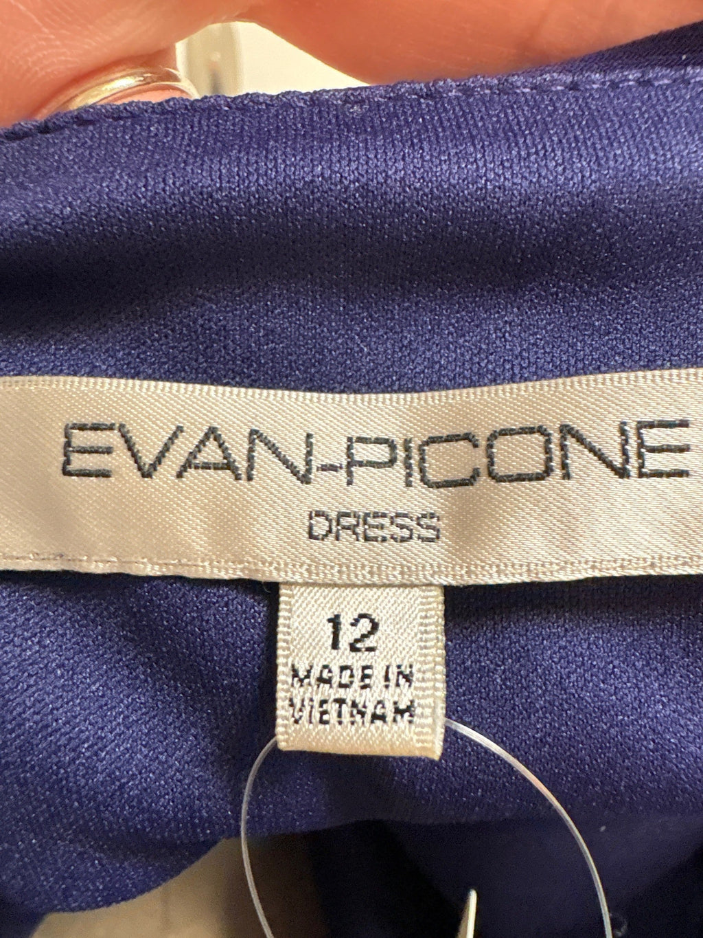 Evan Picone Purple Dress, 12