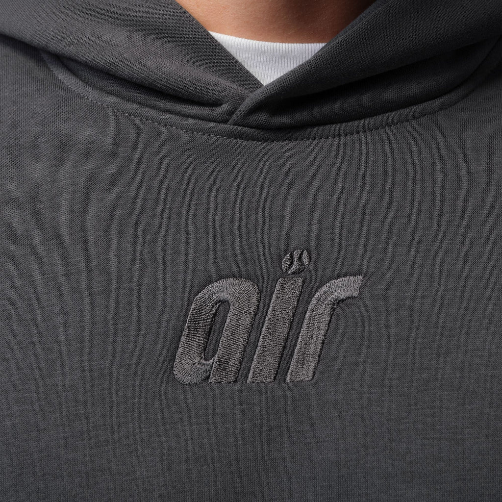 Air Jordan Oversized Brooklyn Fleece Pullover Hoodie (Anthracite)