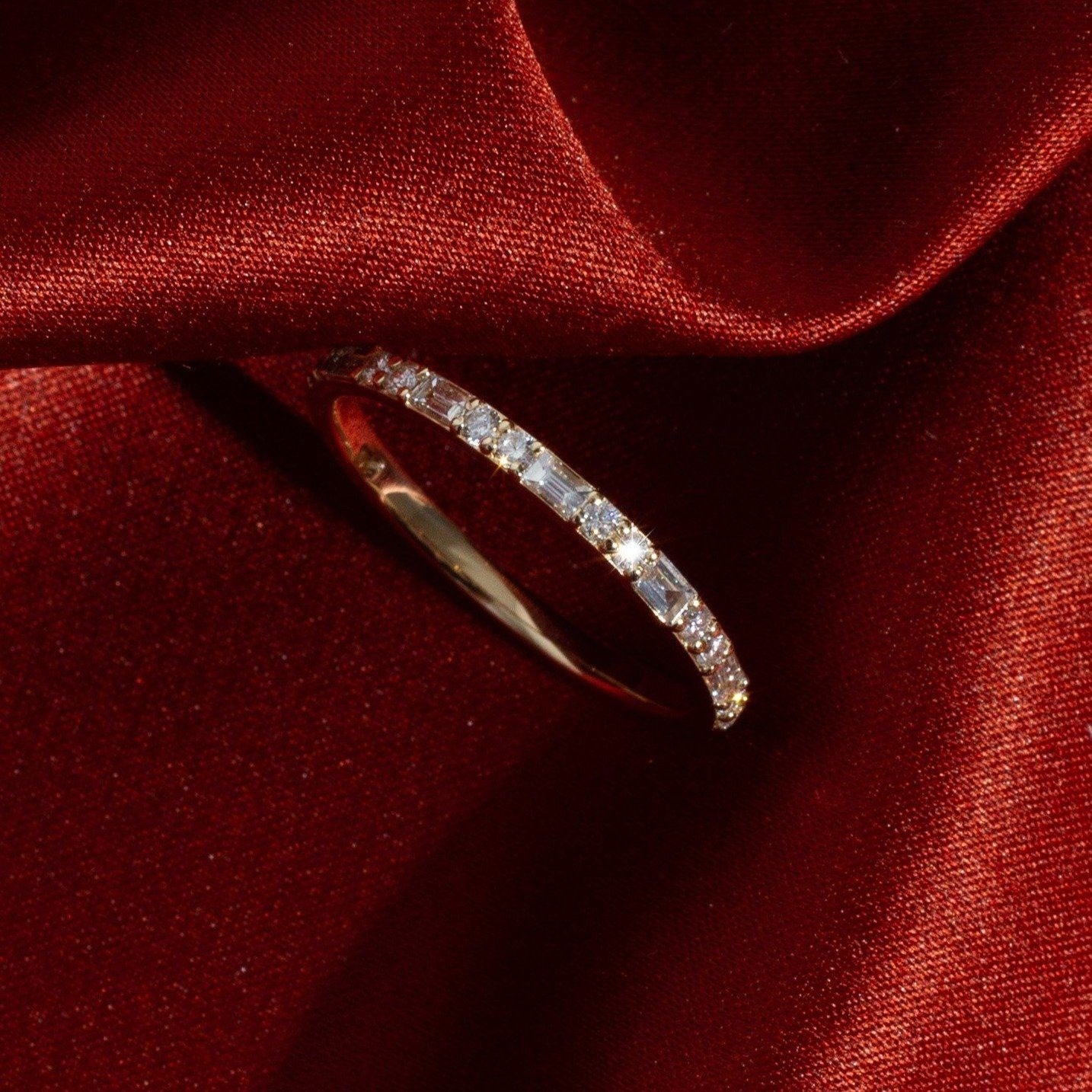 Mixed Cut Diamond Ring