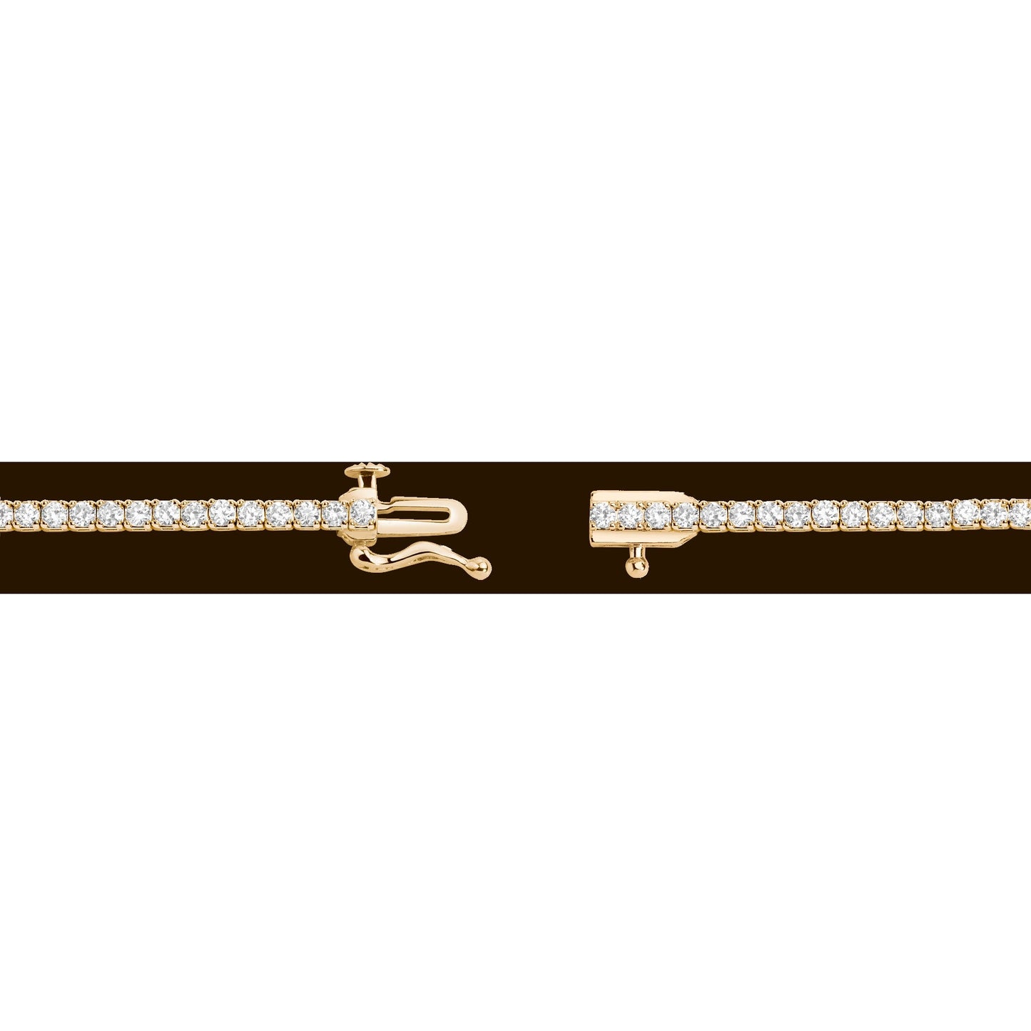 Classic Diamond Tennis Necklace - 5ct (Large)