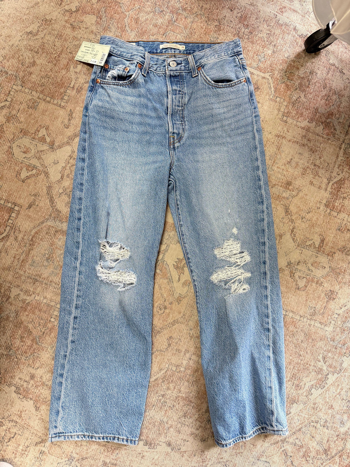 Levi’s Ribcage Straight Ankle HR Jeans (28x27)