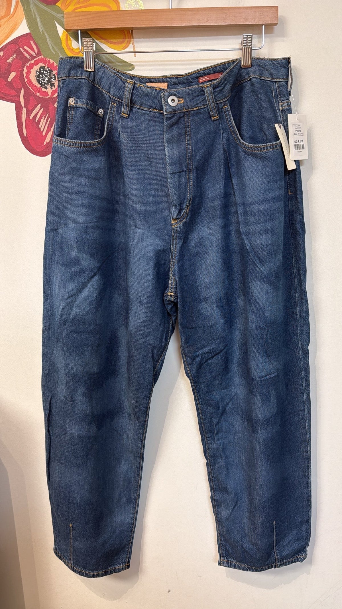 New Pilcro Anthropologie The Breaker 28" Inseam Jeans, 32 (14)