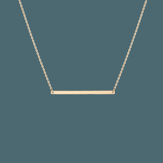 Gold Bar Necklace