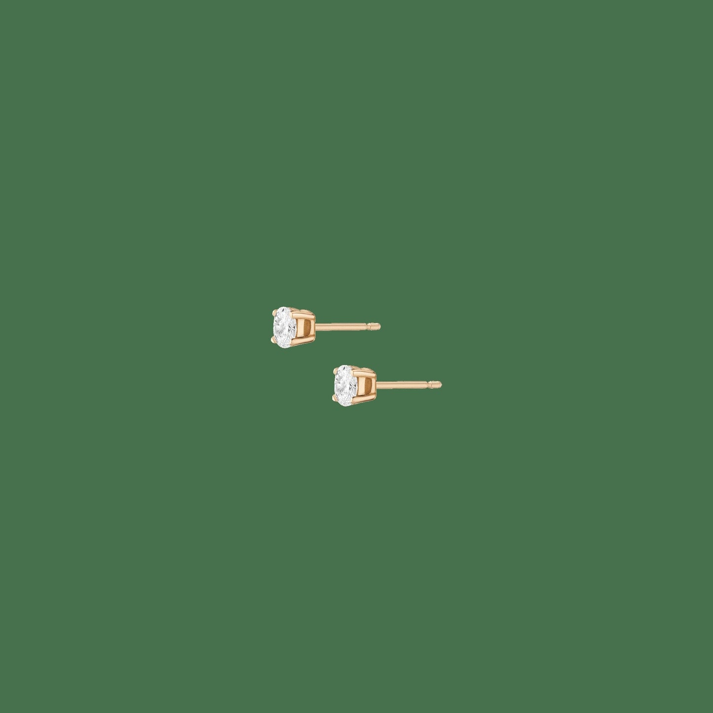 Oval Lab Grown Diamond Studs