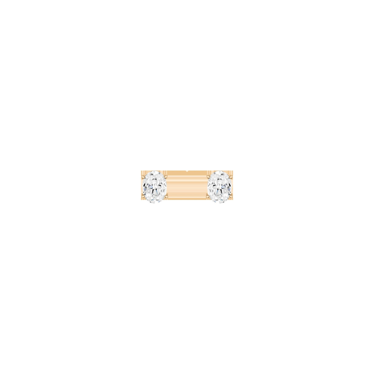 Luxury Oval Lab Grown Diamond Studs