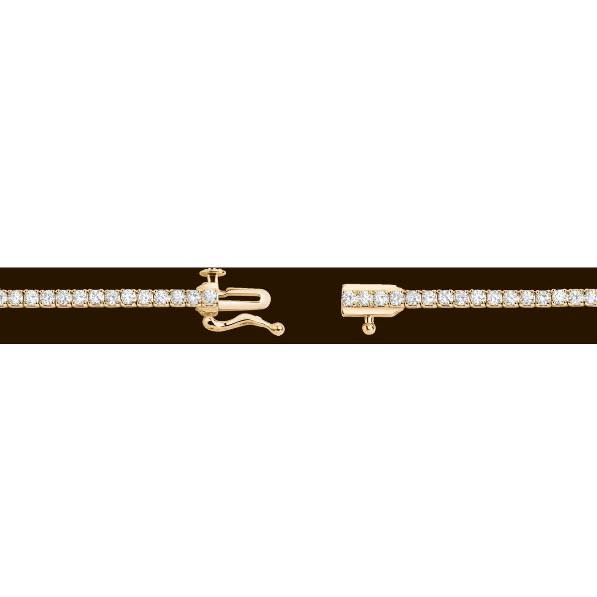 Classic Diamond Tennis Necklace - 5ct (Large)