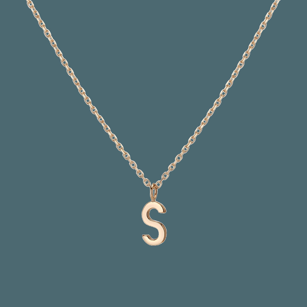 Classic Gold Letter Necklace