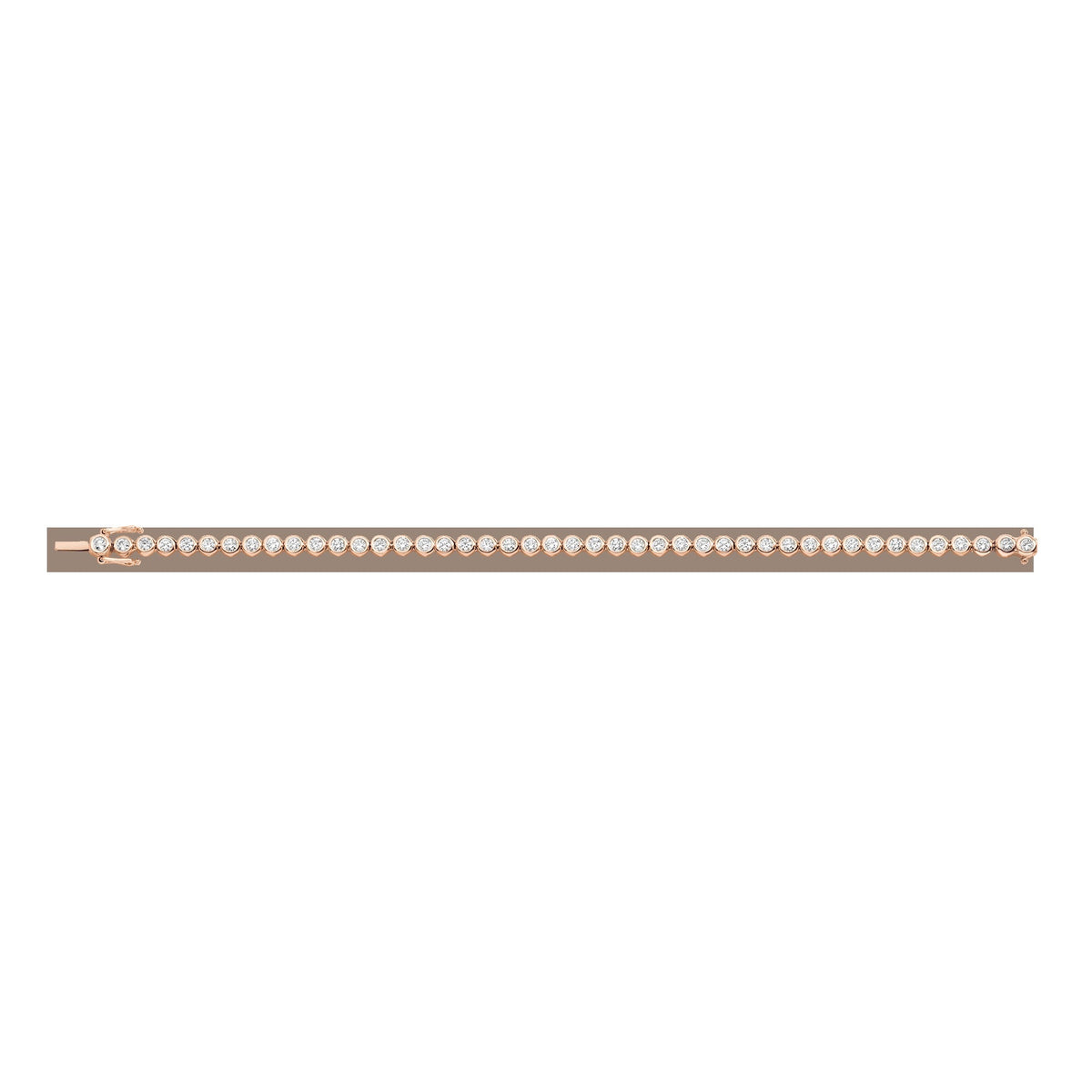 Lab Grown Diamond Bezel Tennis Bracelet