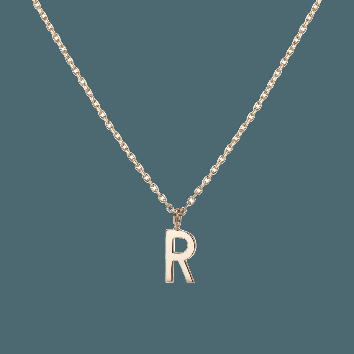 Classic Gold Letter Necklace