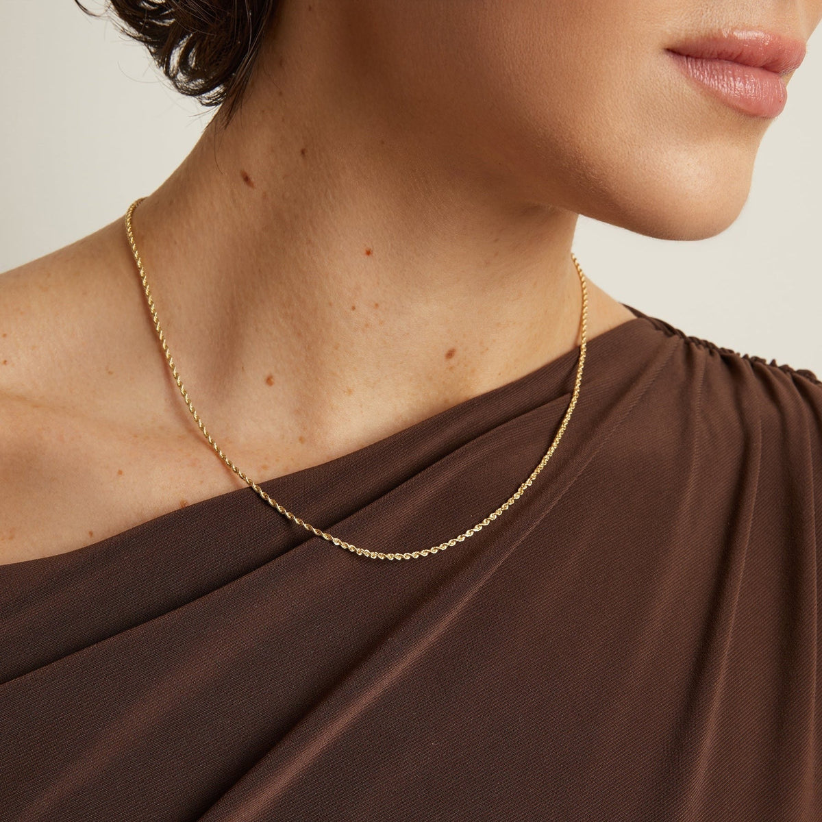 Small Rope Chain Necklace