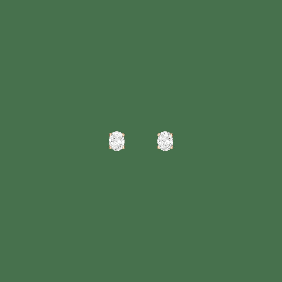 Oval Lab Grown Diamond Studs