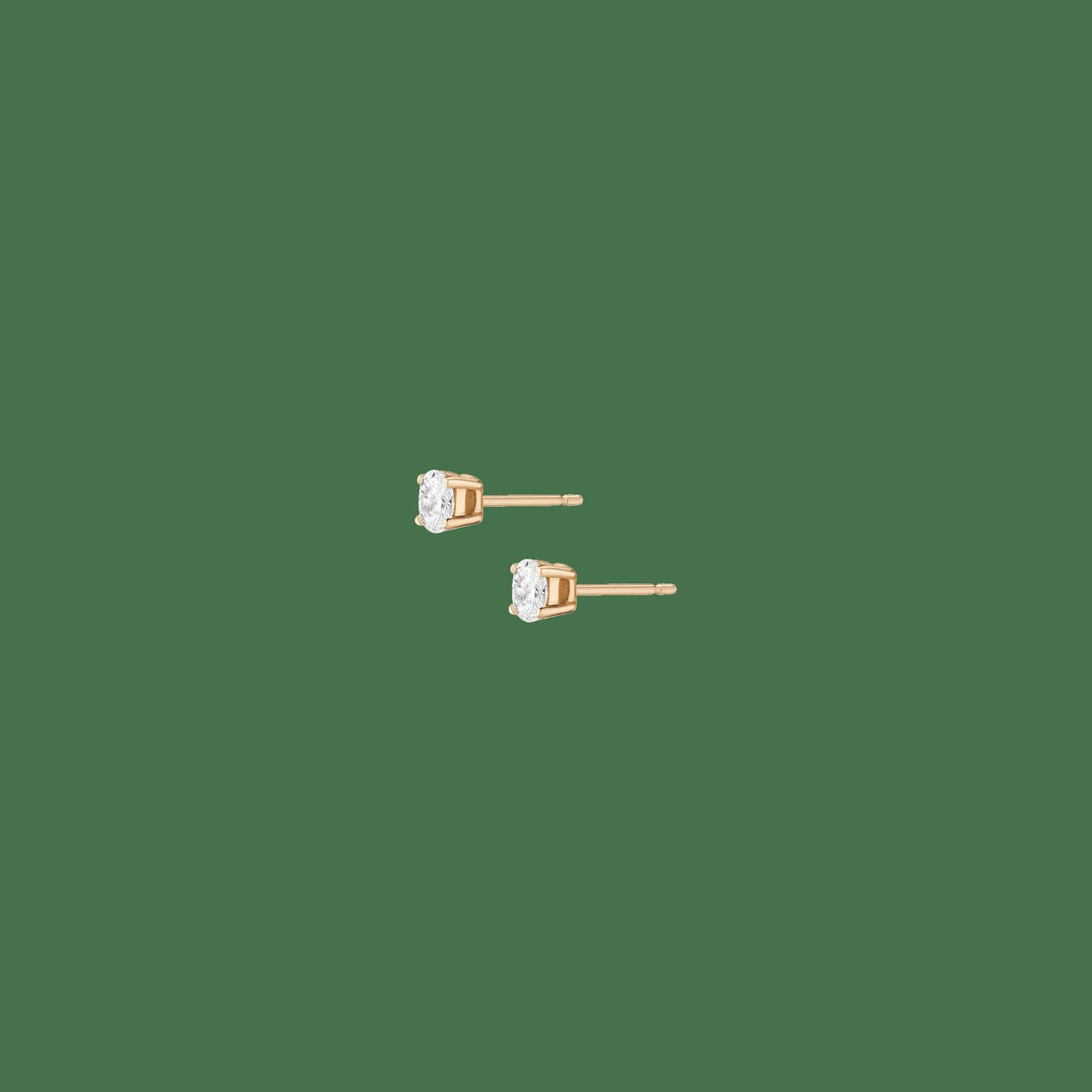 Oval Lab Grown Diamond Studs