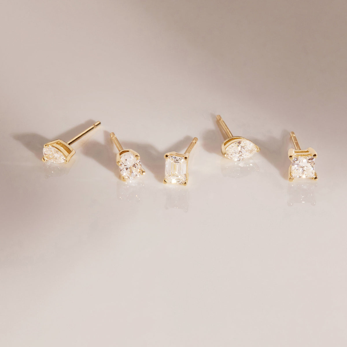 Oval Lab Grown Diamond Studs
