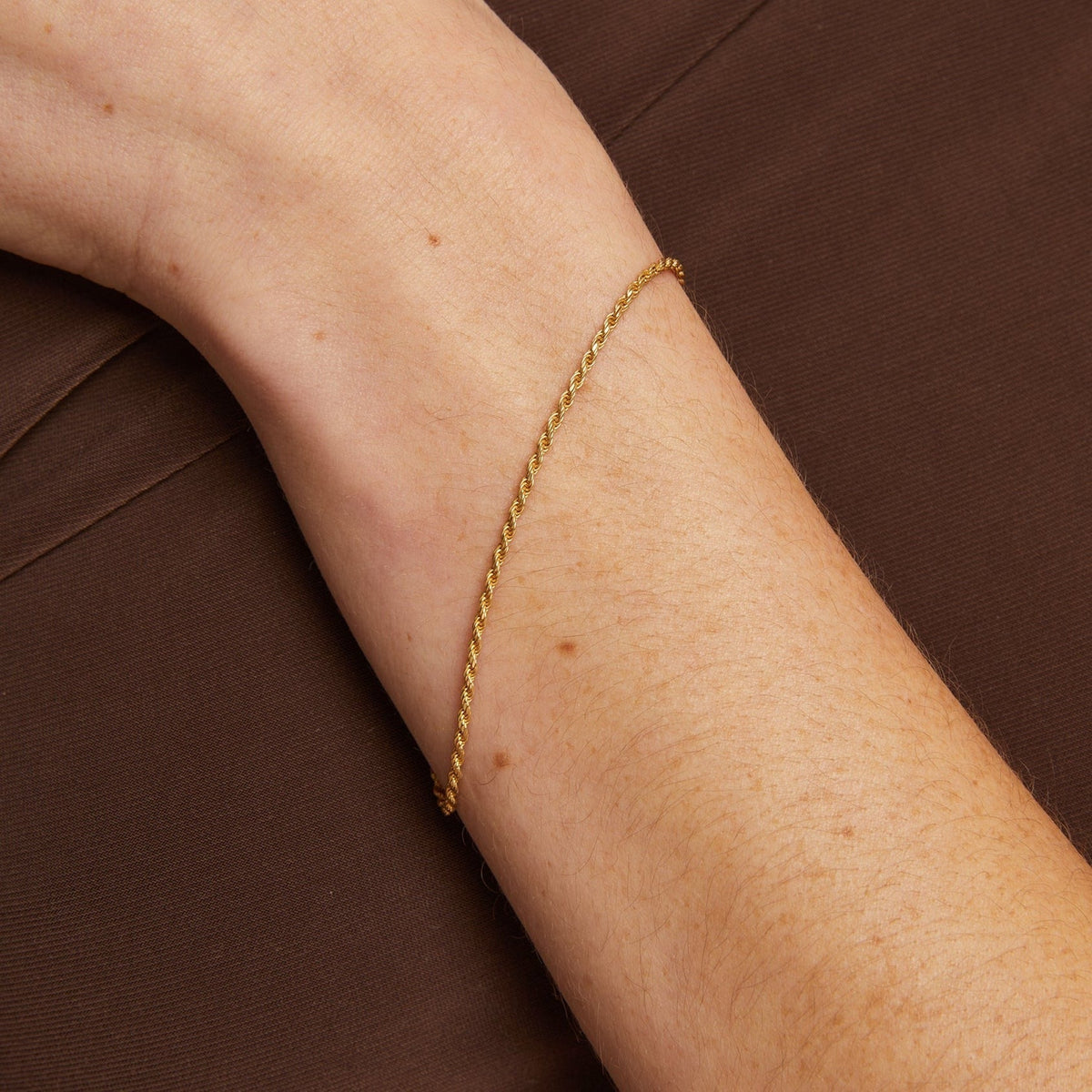 Small Rope Chain Bracelet