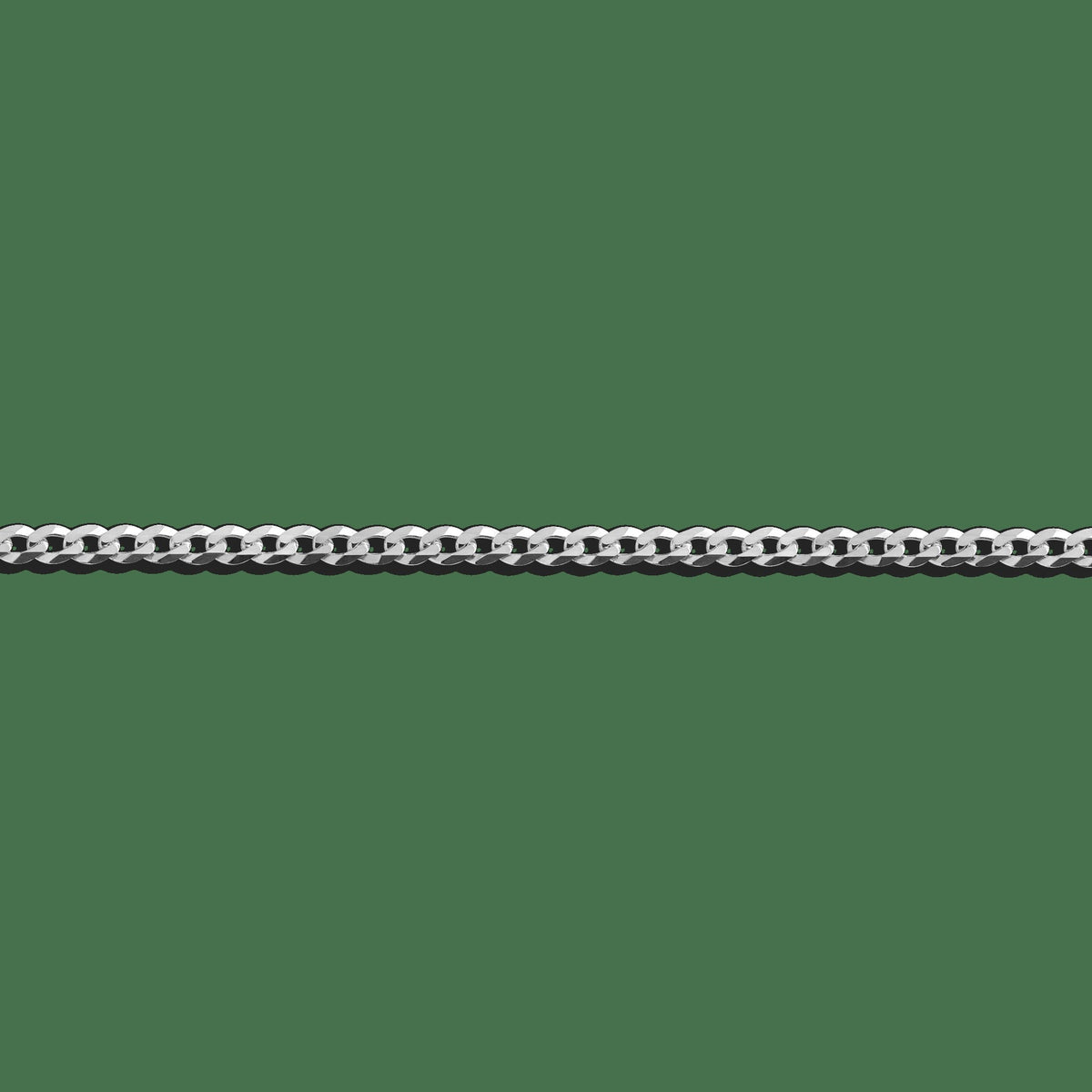 Large Gold Curb Chain Bracelet
