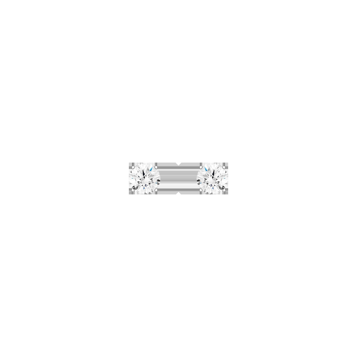 Luxury Round Lab Grown Diamond Studs