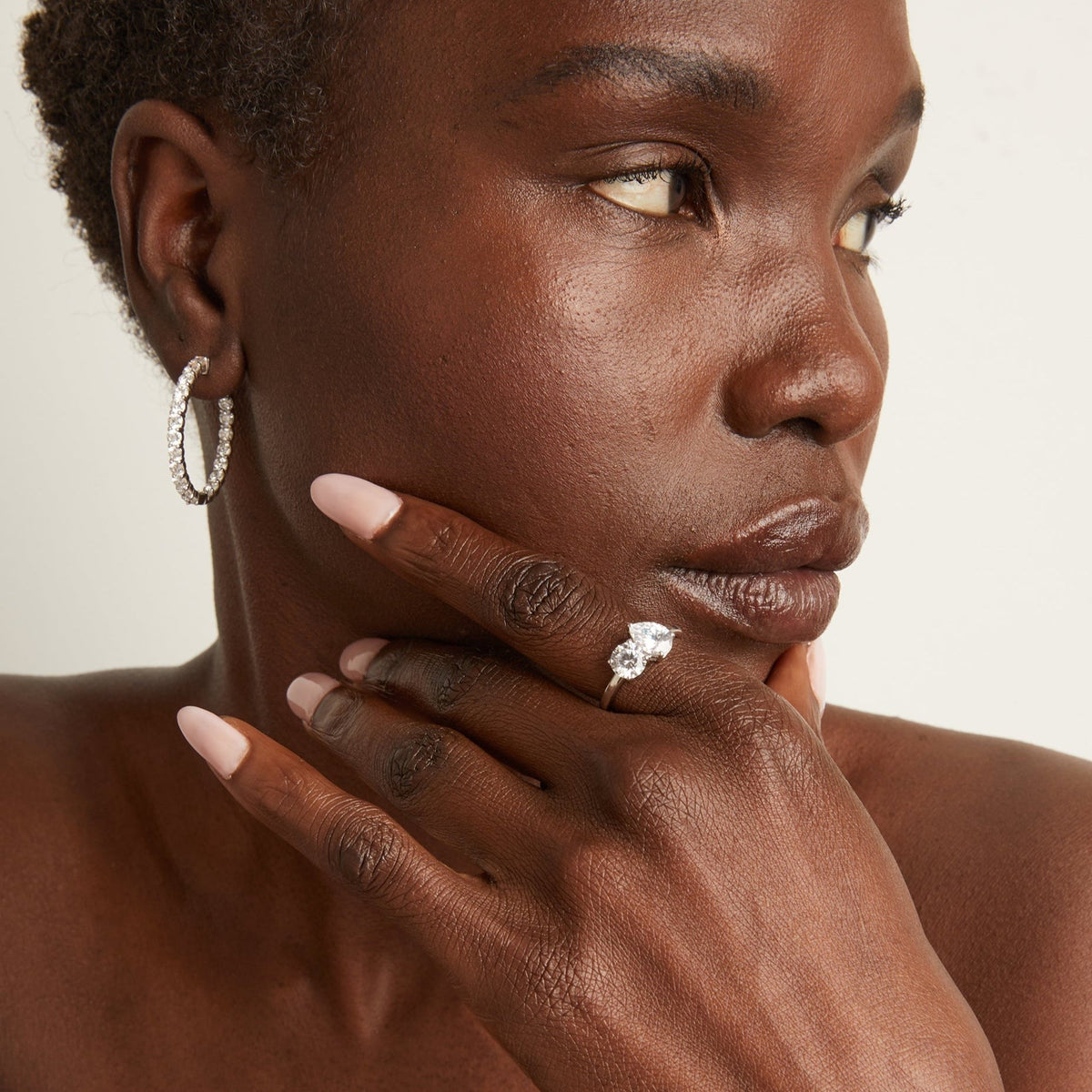 Lab Grown Diamond Toi et Moi Ring