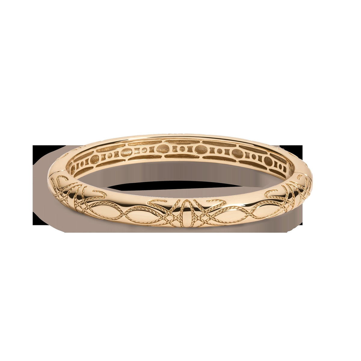 Aurate x Frye: Western Stitch Hinged Bracelet