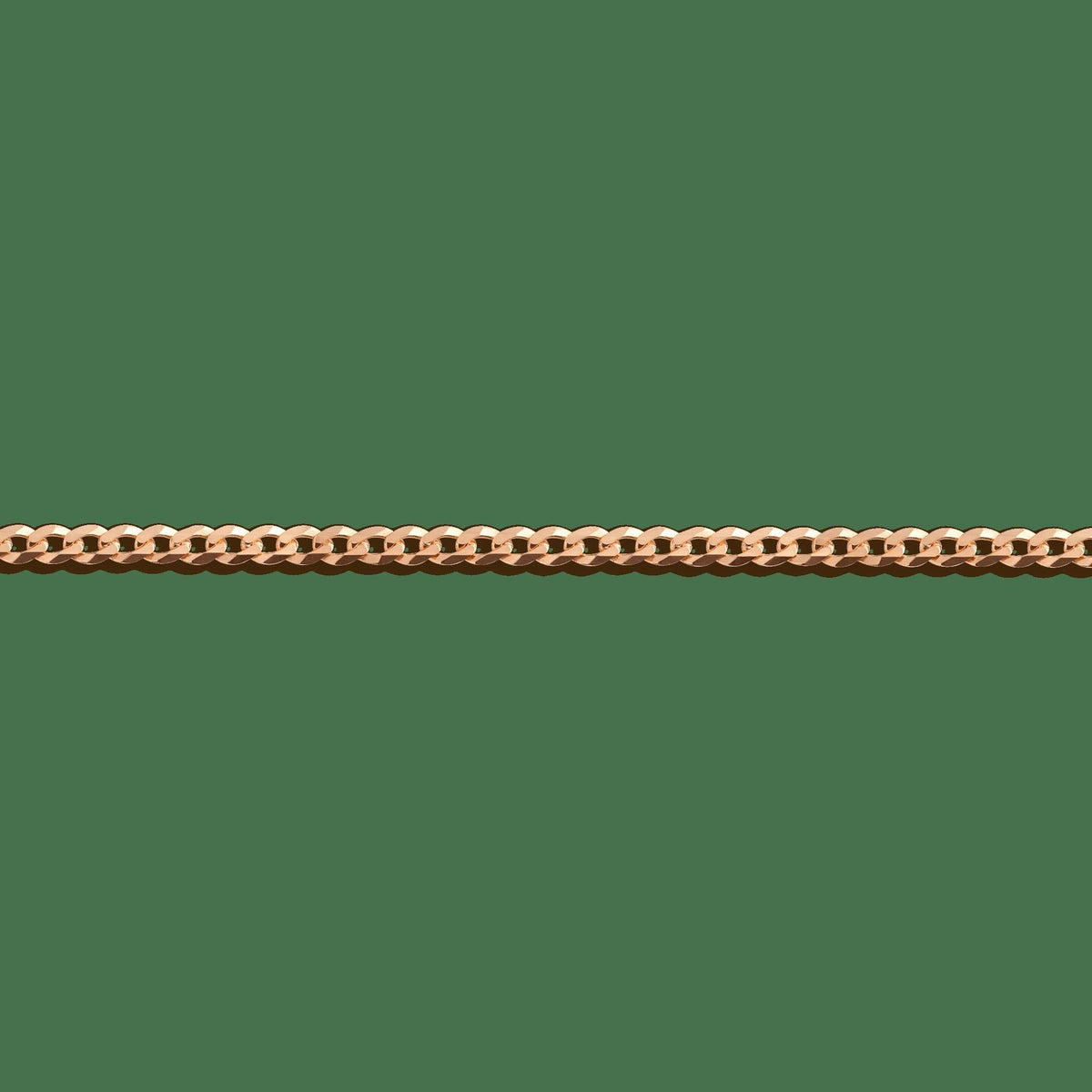 Large Gold Curb Chain Bracelet
