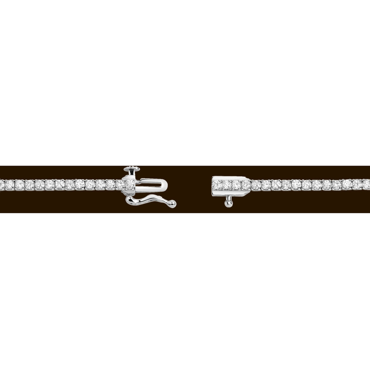Classic Diamond Tennis Necklace - 5ct (Large)
