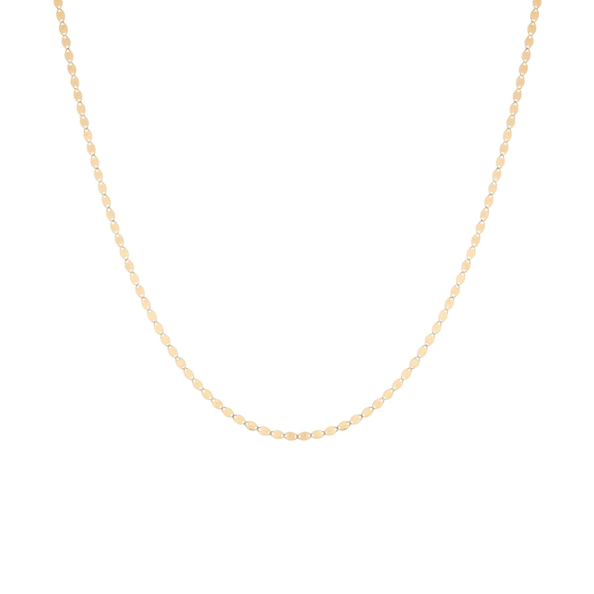 Flat Valentino Chain Necklace