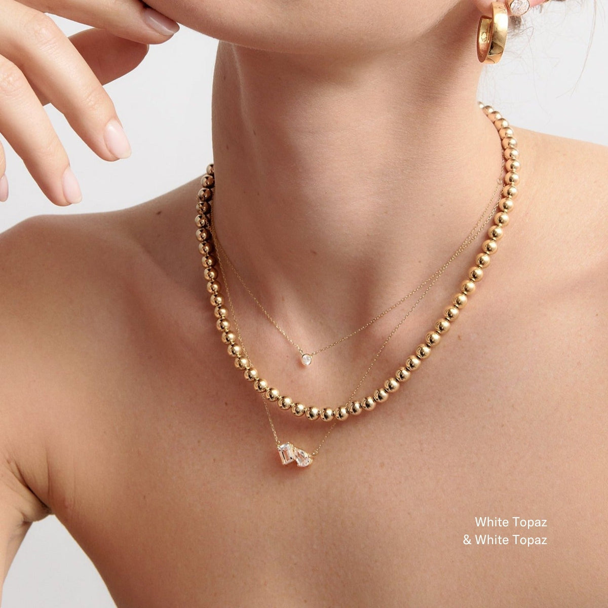 Toi et Moi Gemstone Heirloom Necklace