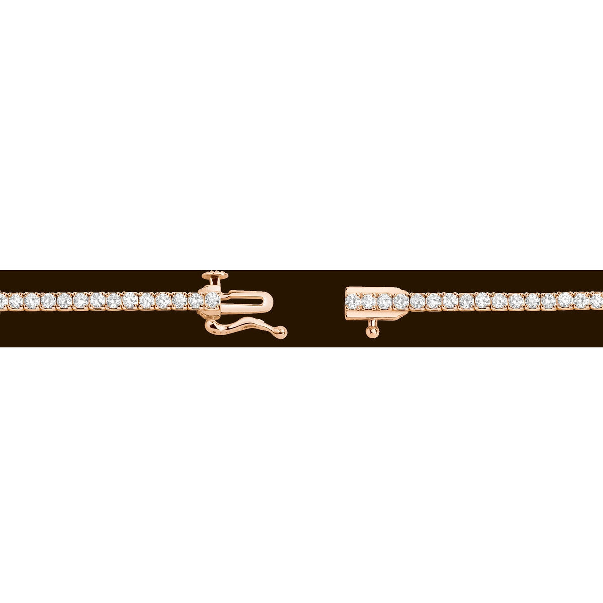 Classic Diamond Tennis Necklace - 5ct (Large)