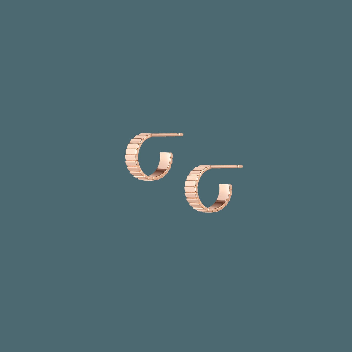 Infinity Huggie Earrings