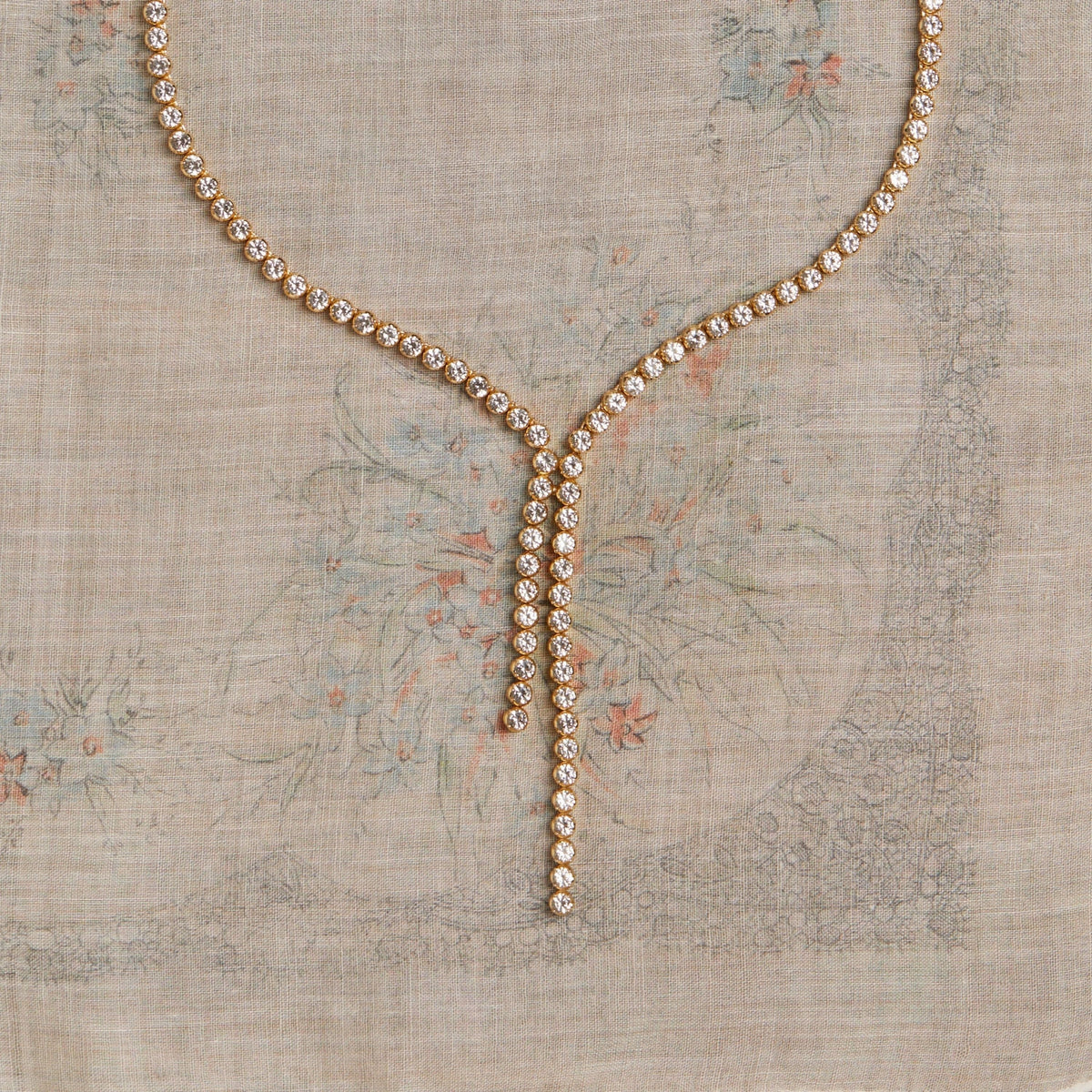 Aurate x Marilyn Monroe: Birth of a Star Tennis Necklace