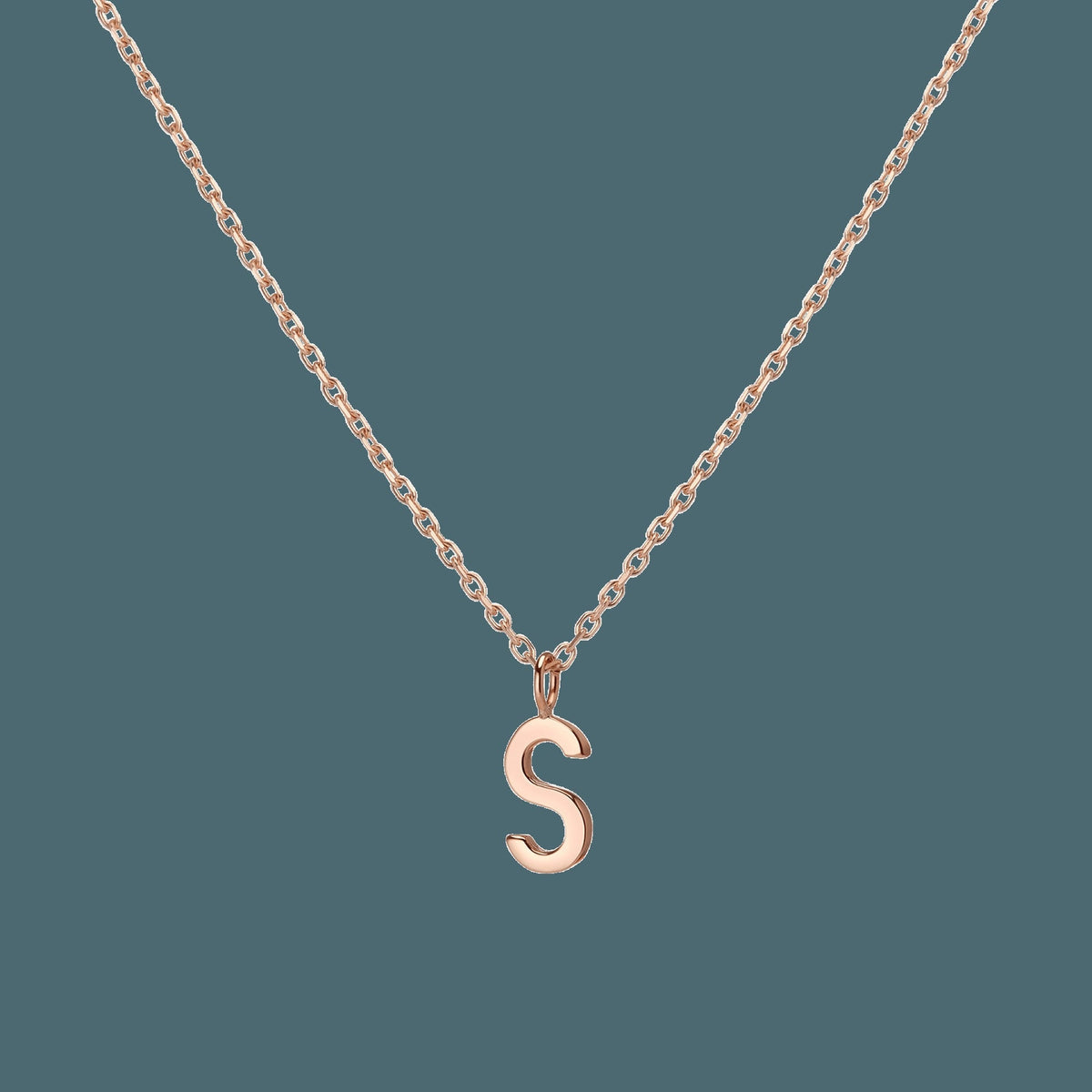 Classic Gold Letter Necklace