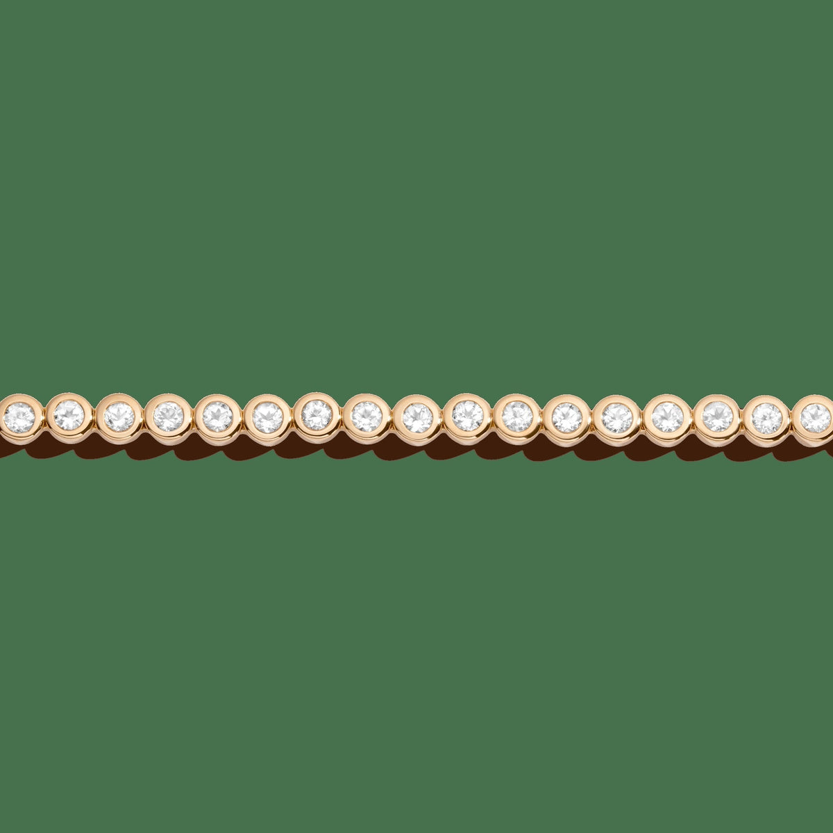 Diamond Bezel Tennis Bracelet