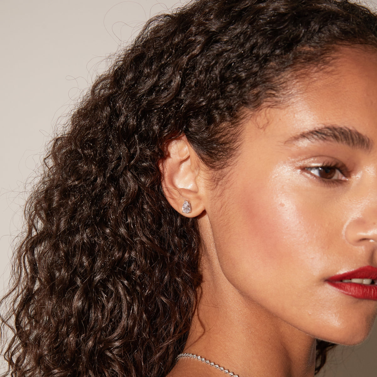 Luxury Pear Lab Grown Diamond Studs