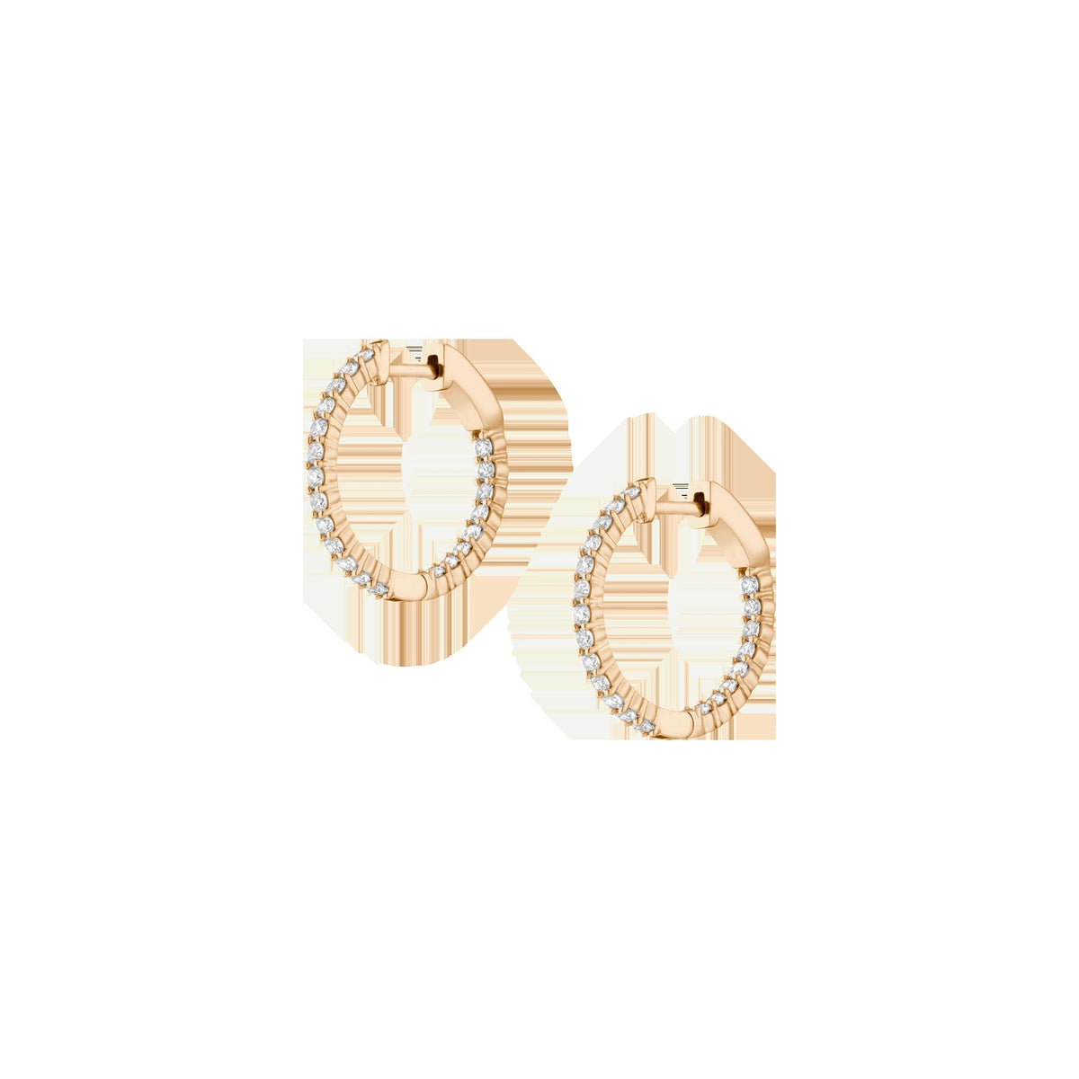 1ct Luxury Lab Grown Diamond Hoops