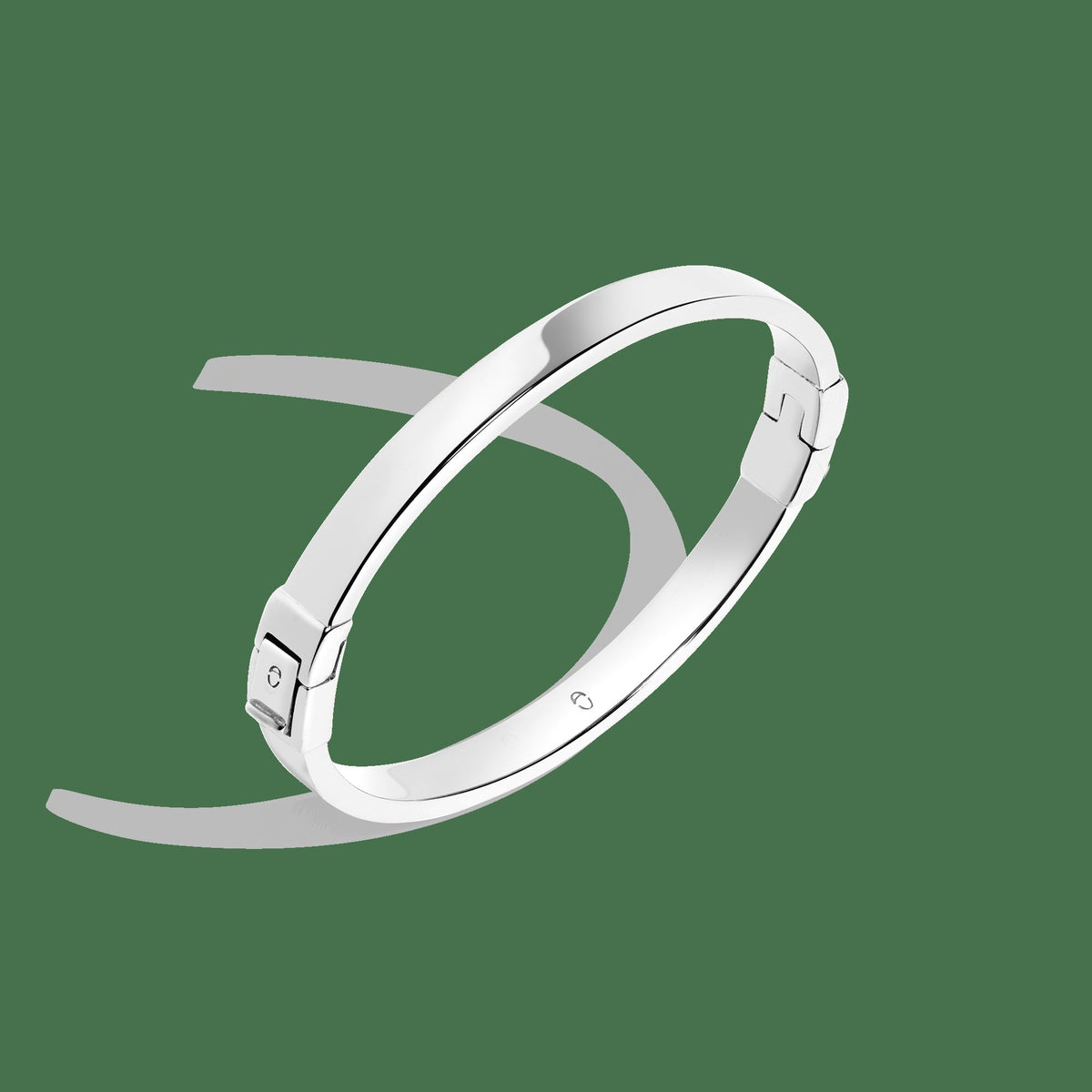 Classic Gold Hinged Bracelet