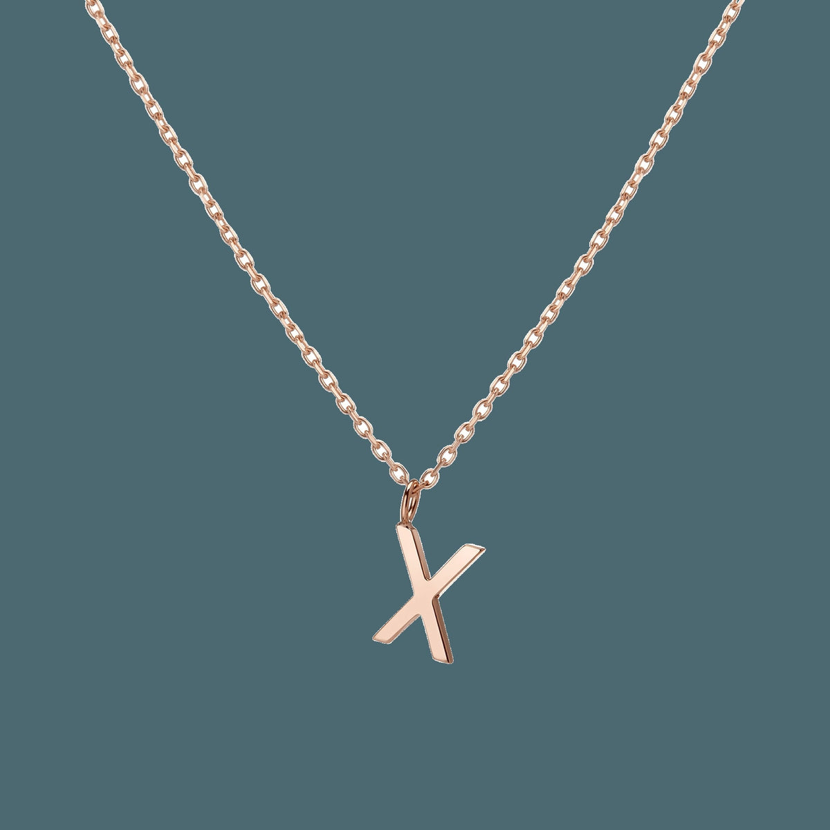Classic Gold Letter Necklace