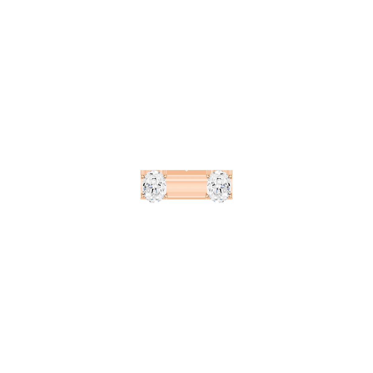 Luxury Oval Lab Grown Diamond Studs