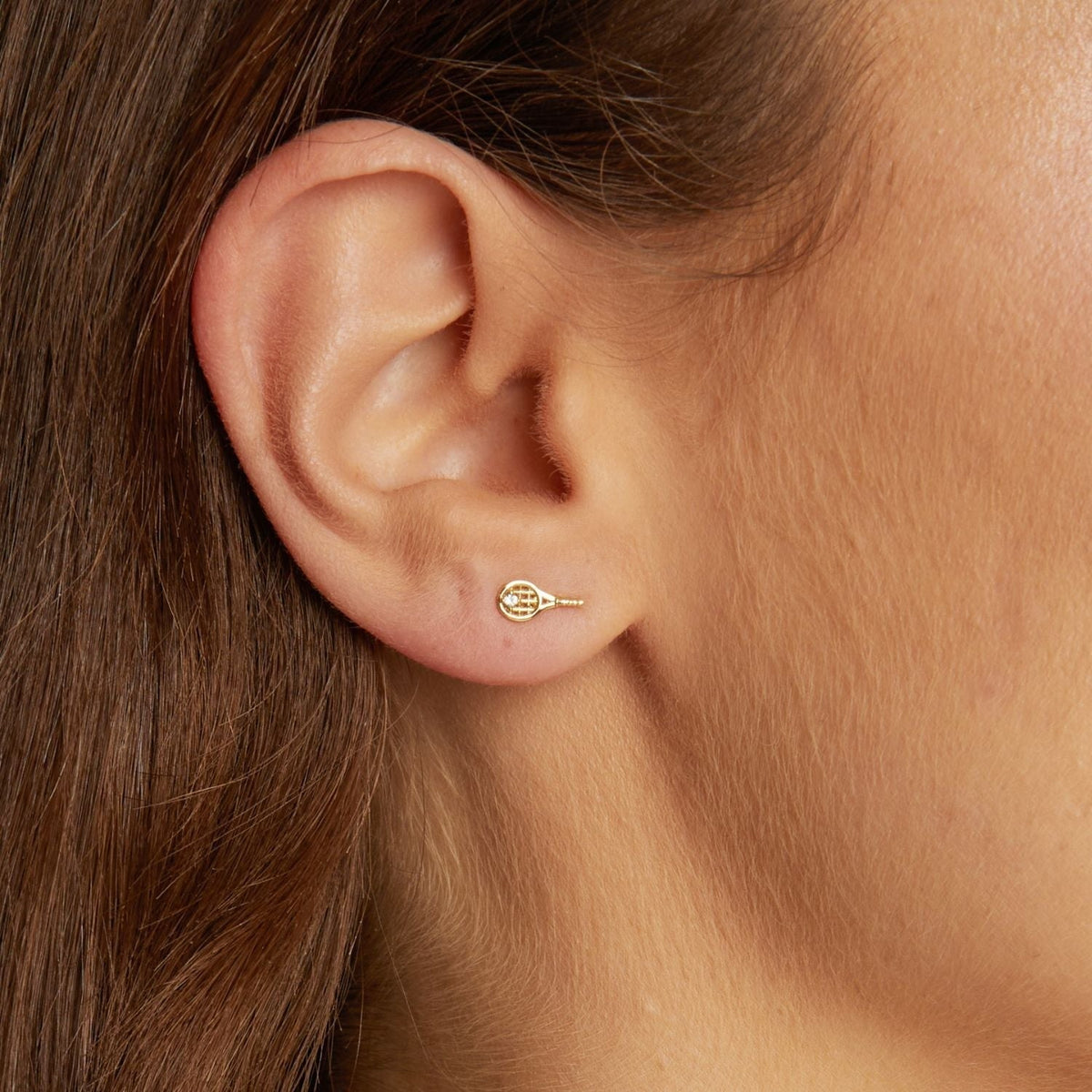 Aurate x Wilson: Tennis Racket Earrings
