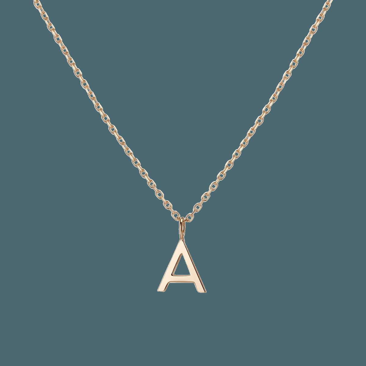 Classic Gold Letter Necklace