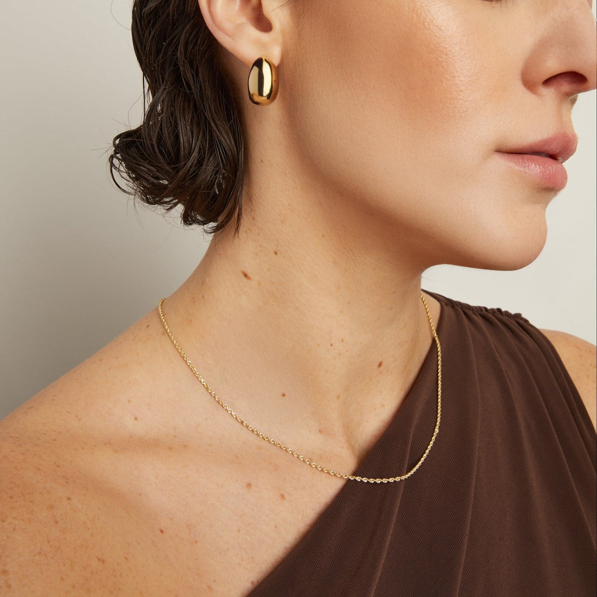 Small Rope Chain Necklace