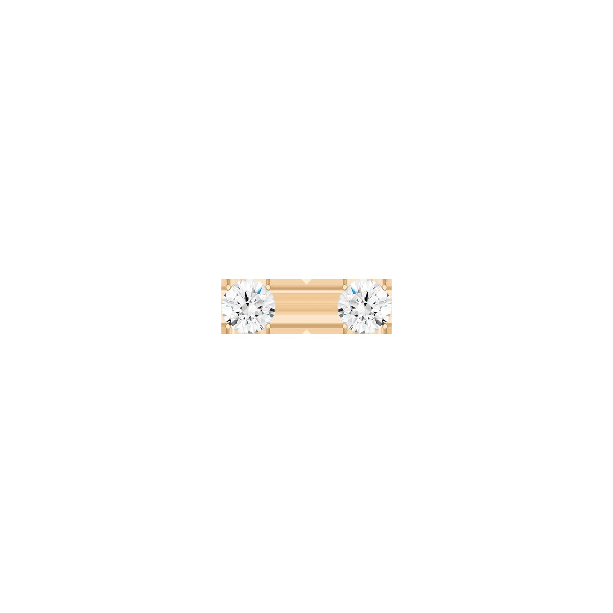 Luxury Round Lab Grown Diamond Studs