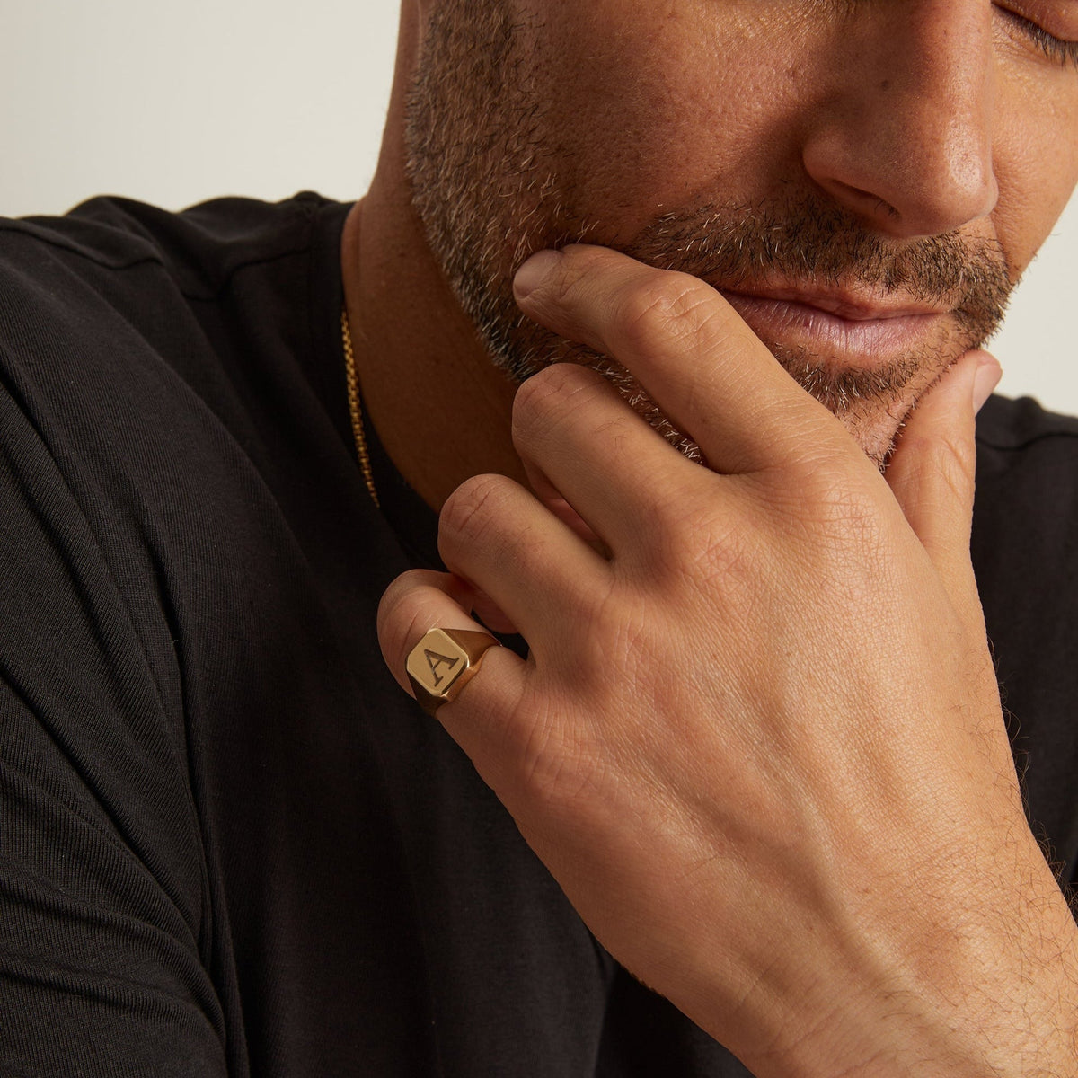 Square Signet Ring