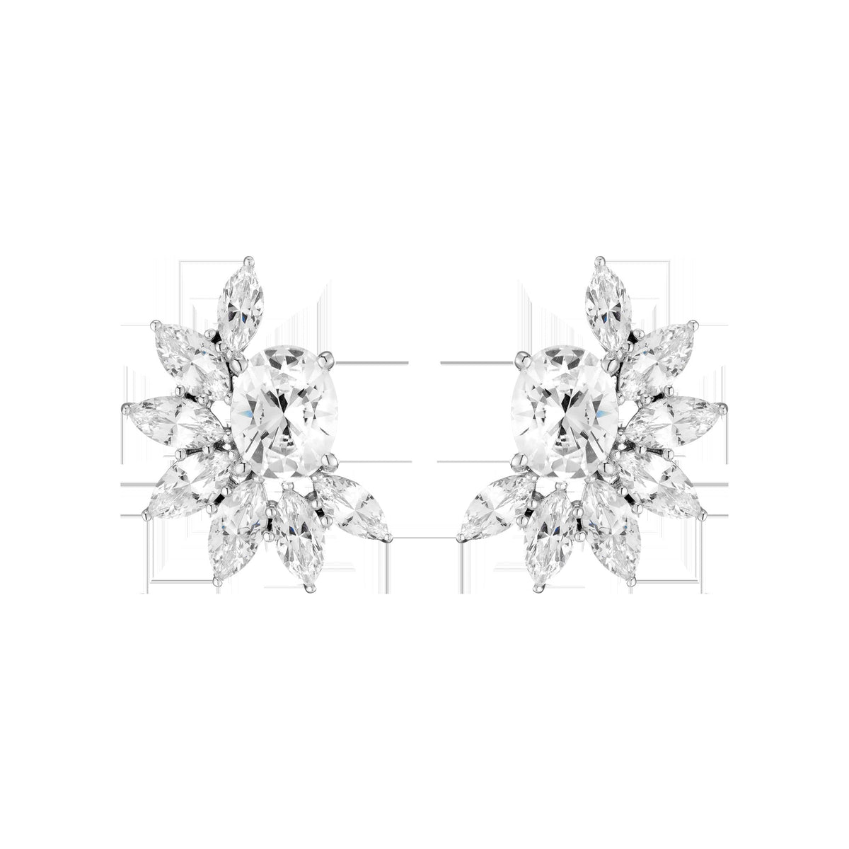 Aurate x Frye: Marquise Fringe Earrings