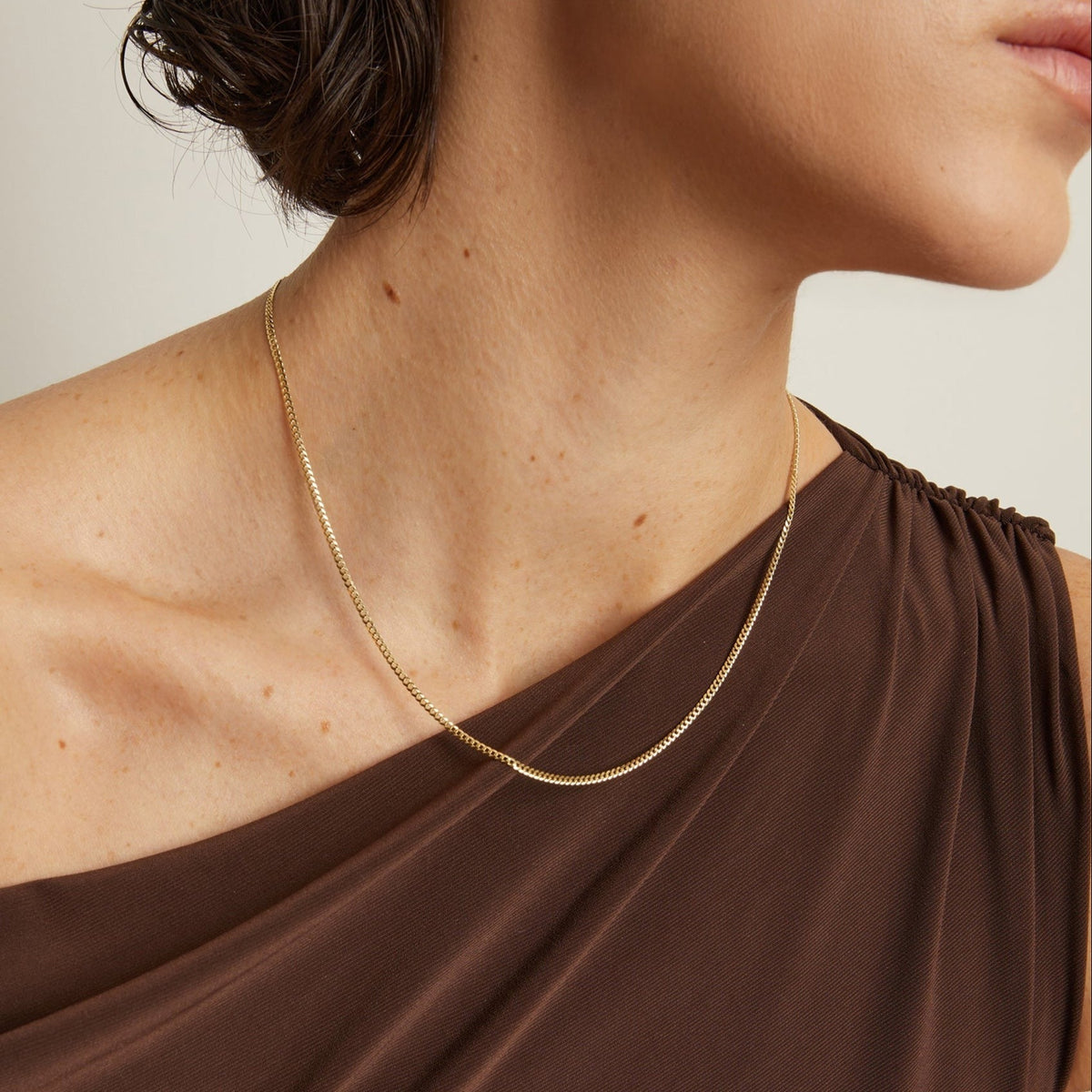 Small Cuban Chain Necklace