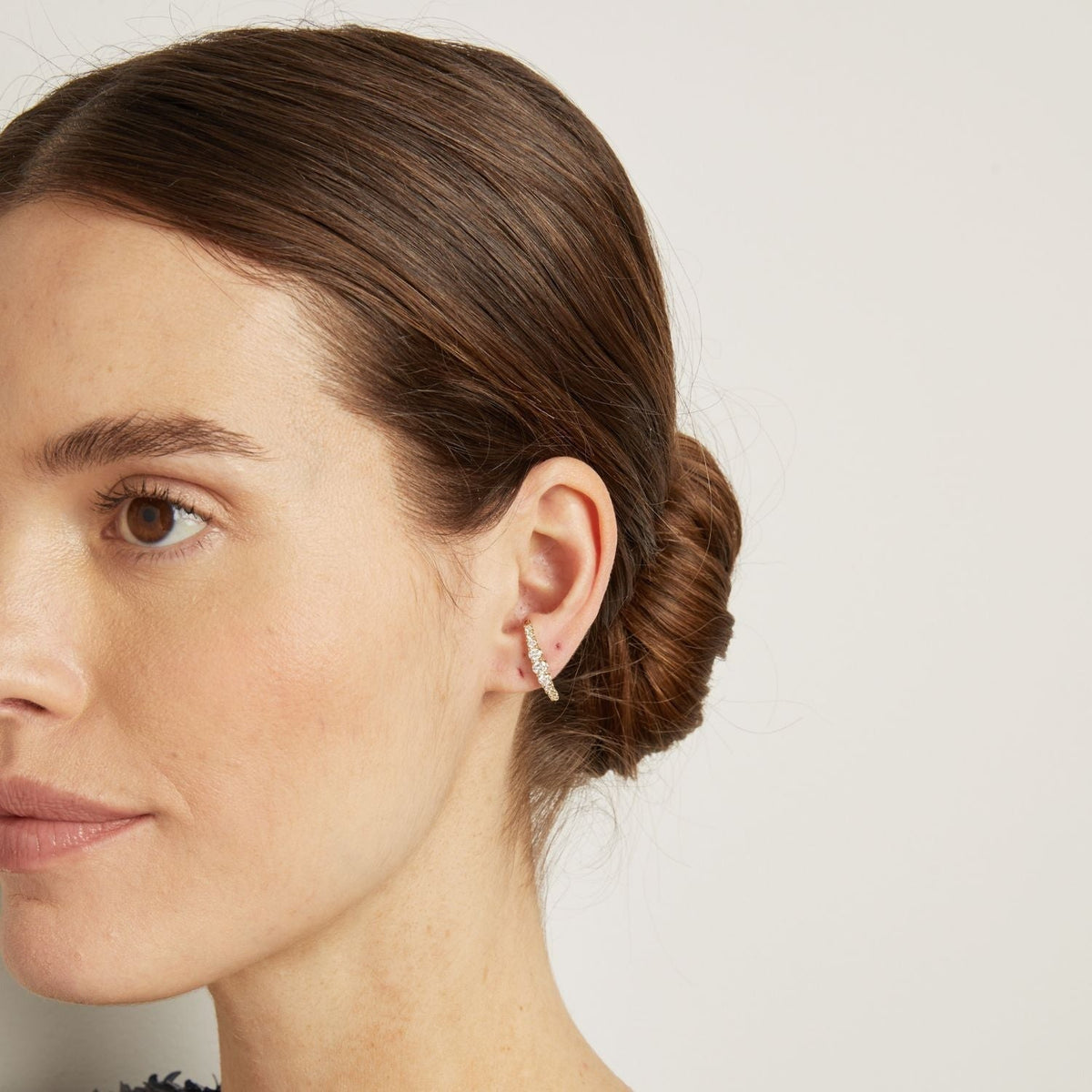 Lab Grown Diamond Eternity Stud Earrings