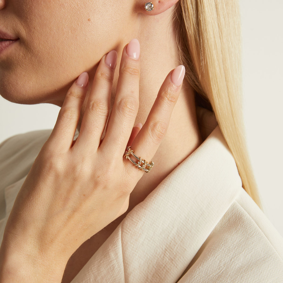 Kinetic Two-Tone Ring