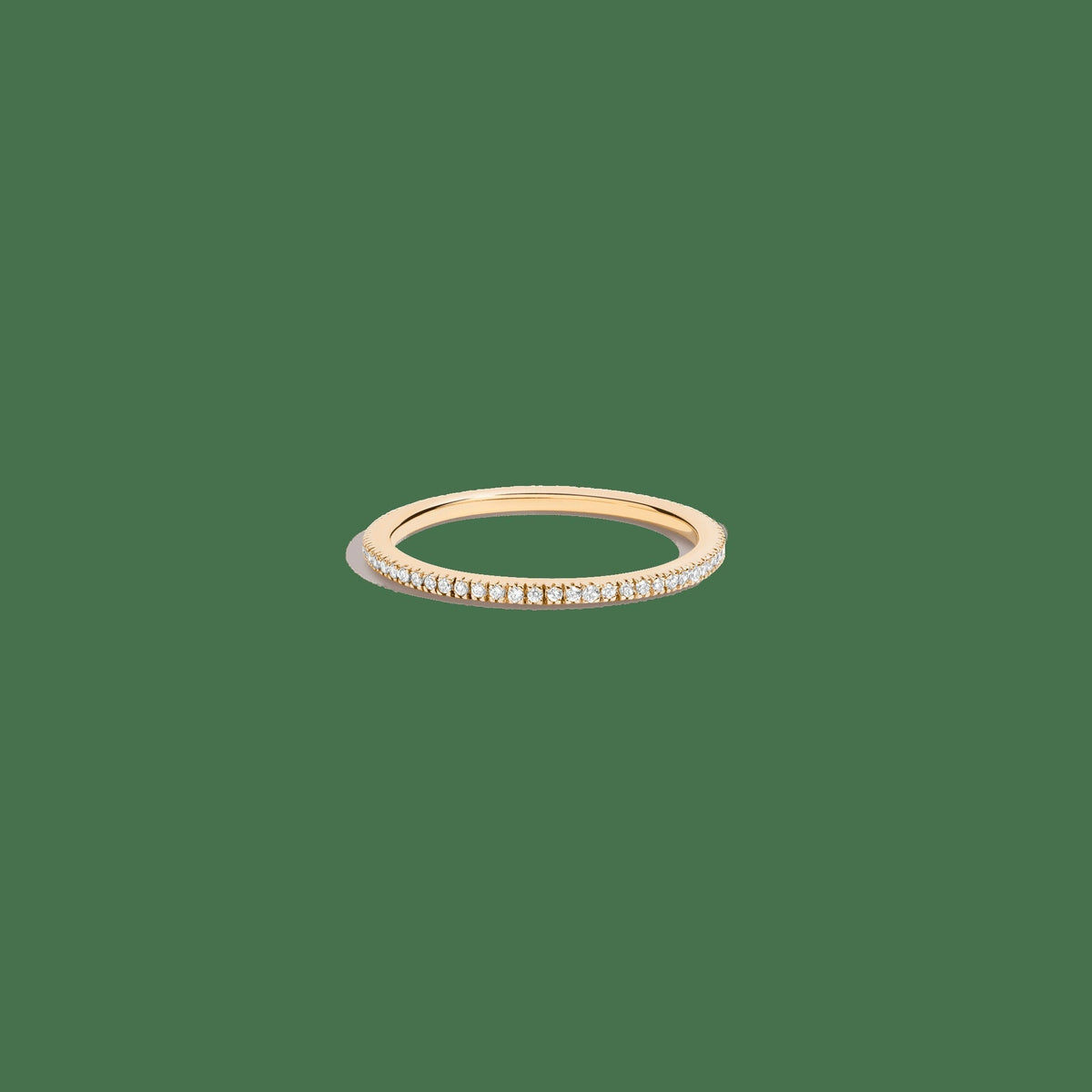 Pavé Lab Grown Diamond Eternity Ring