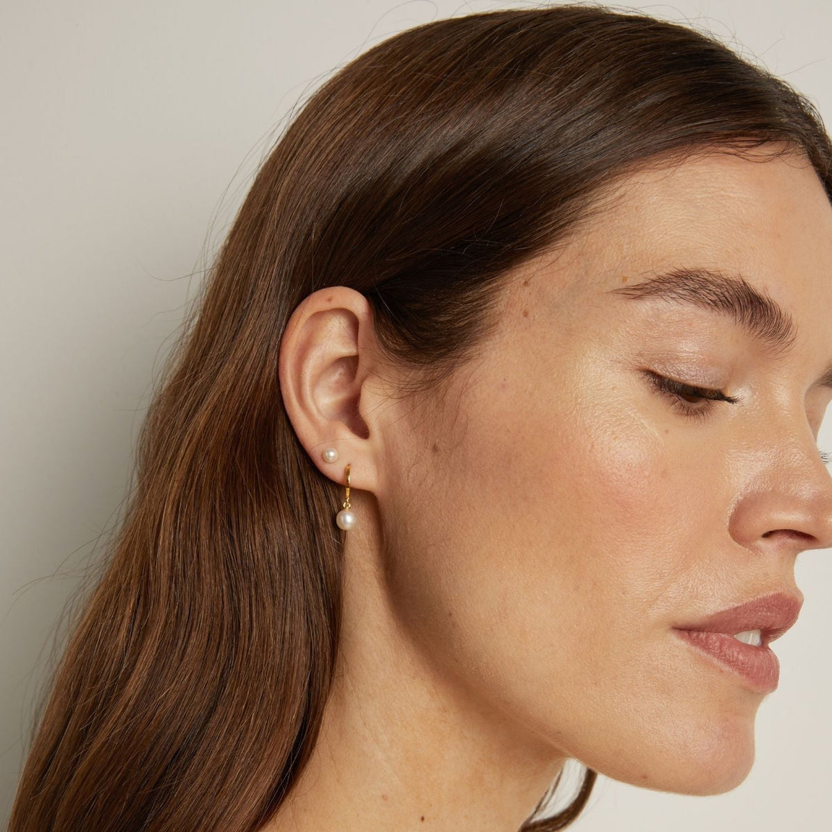 Pearl Earring Stack