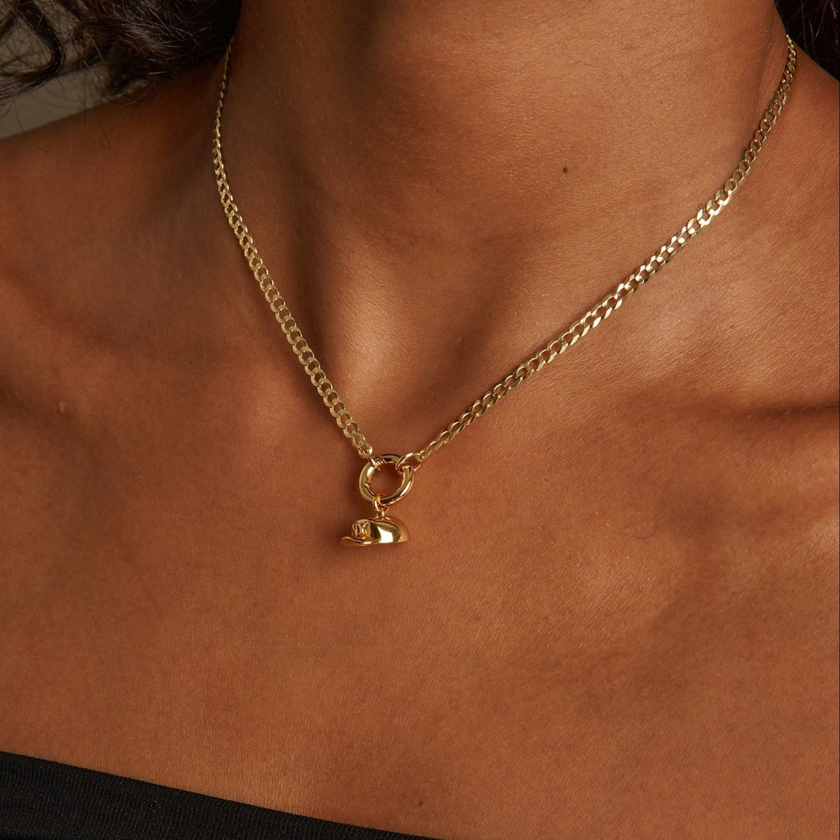 NY Baseball Cap Charm