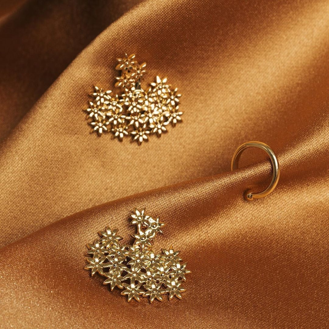 Flower Earring Back Small
