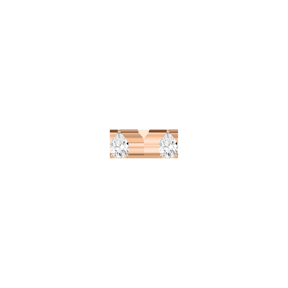Luxury Pear Lab Grown Diamond Studs